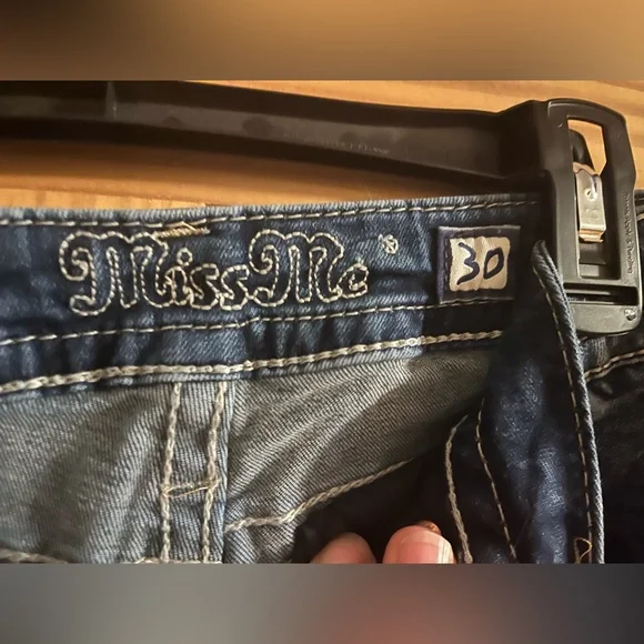 Miss Me Jeans Hailey Skinny Size 30 - Picture 6 of 8